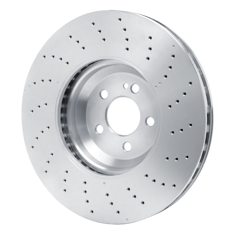 Mercedes-Benz CLS53 AMG Brake Rotor (1) - Front - R1 Concepts - Drilled - `19-`23